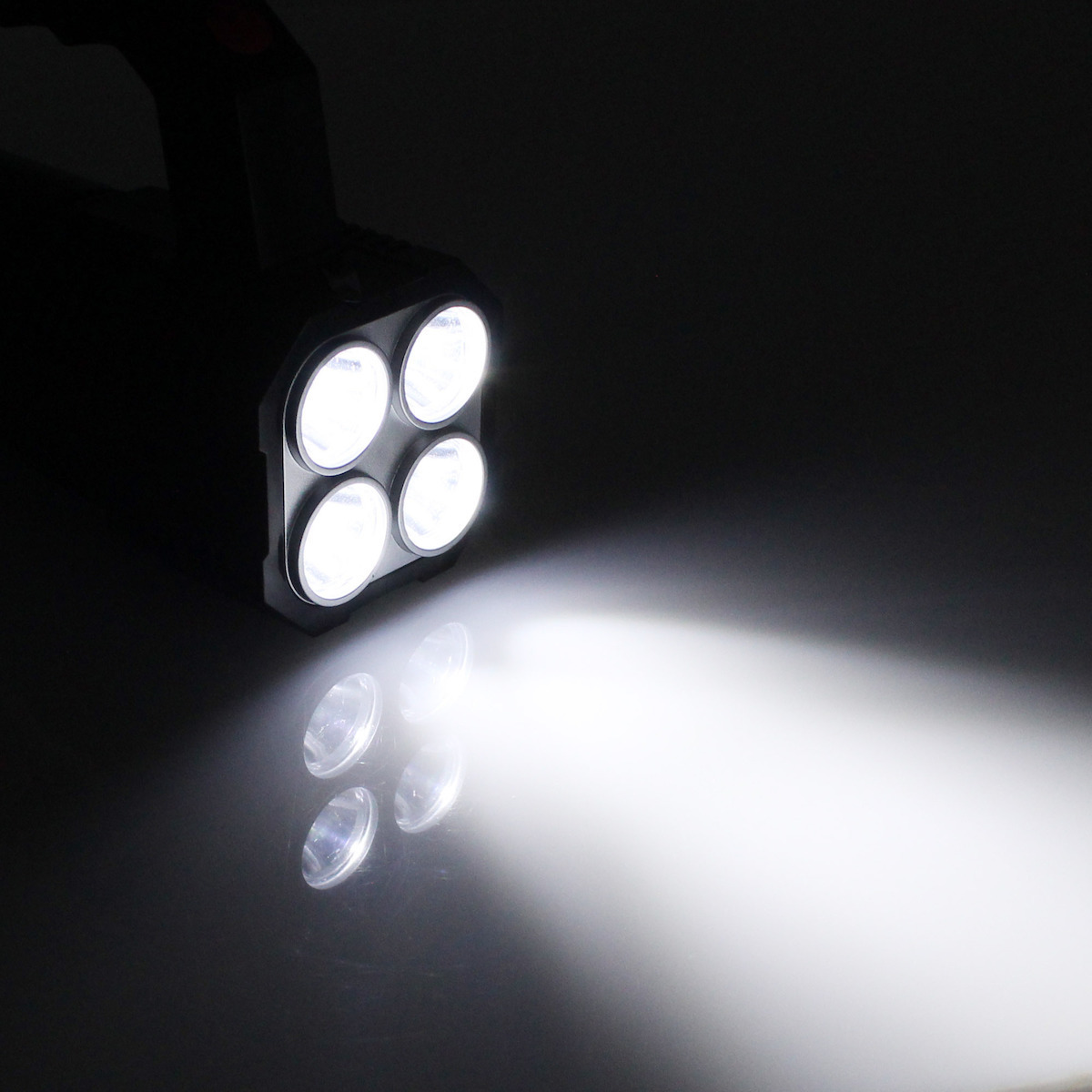 Επαναφορτιζόμενος Προβολέας Χειρός LED Αδιάβροχος IP65 Διπλής Λειτουργίας Επαναφορτιζόμενος Προβολέας Χειρός LED Αδιάβροχος IP65 Διπλής Λειτουργίας