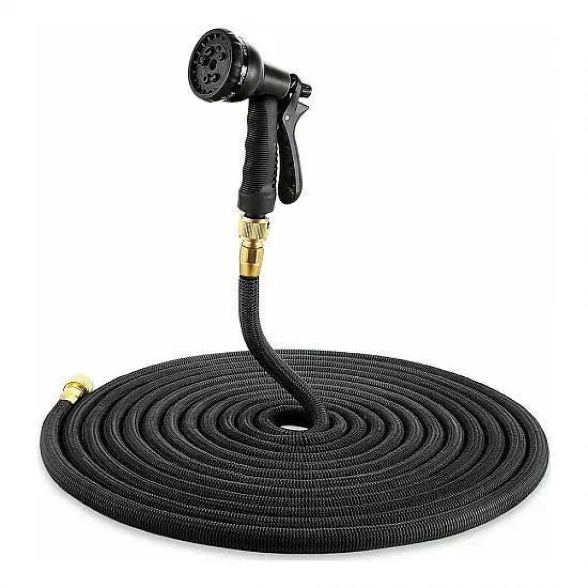 Επεκτεινόμενο Λάστιχο Κήπου Magic Garden Hose 75m Μαύρο Επεκτεινόμενο Λάστιχο Κήπου Magic Garden Hose 75m Μαύρο