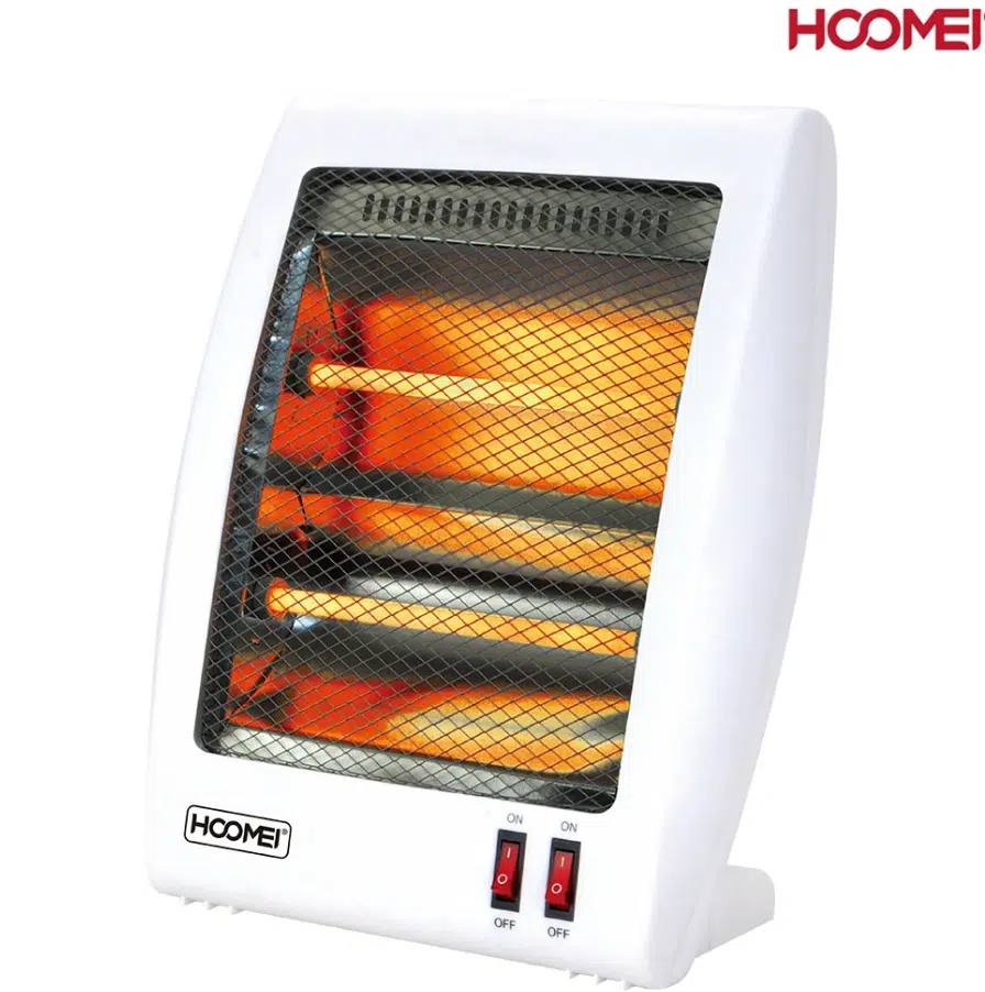 Επιδαπέδια Θερμάστρα-Σόμπα Χαλαζία 800W με 2 Λαμπτήρες και 2 Ρυθμίσεις Θέρμανσης για Χώρους έως 10m² Hoomei Επιδαπέδια Θερμάστρα-Σόμπα Χαλαζία 800W με 2 Λαμπτήρες και 2 Ρυθμίσεις Θέρμανσης για Χώρους έως 10m² Hoomei