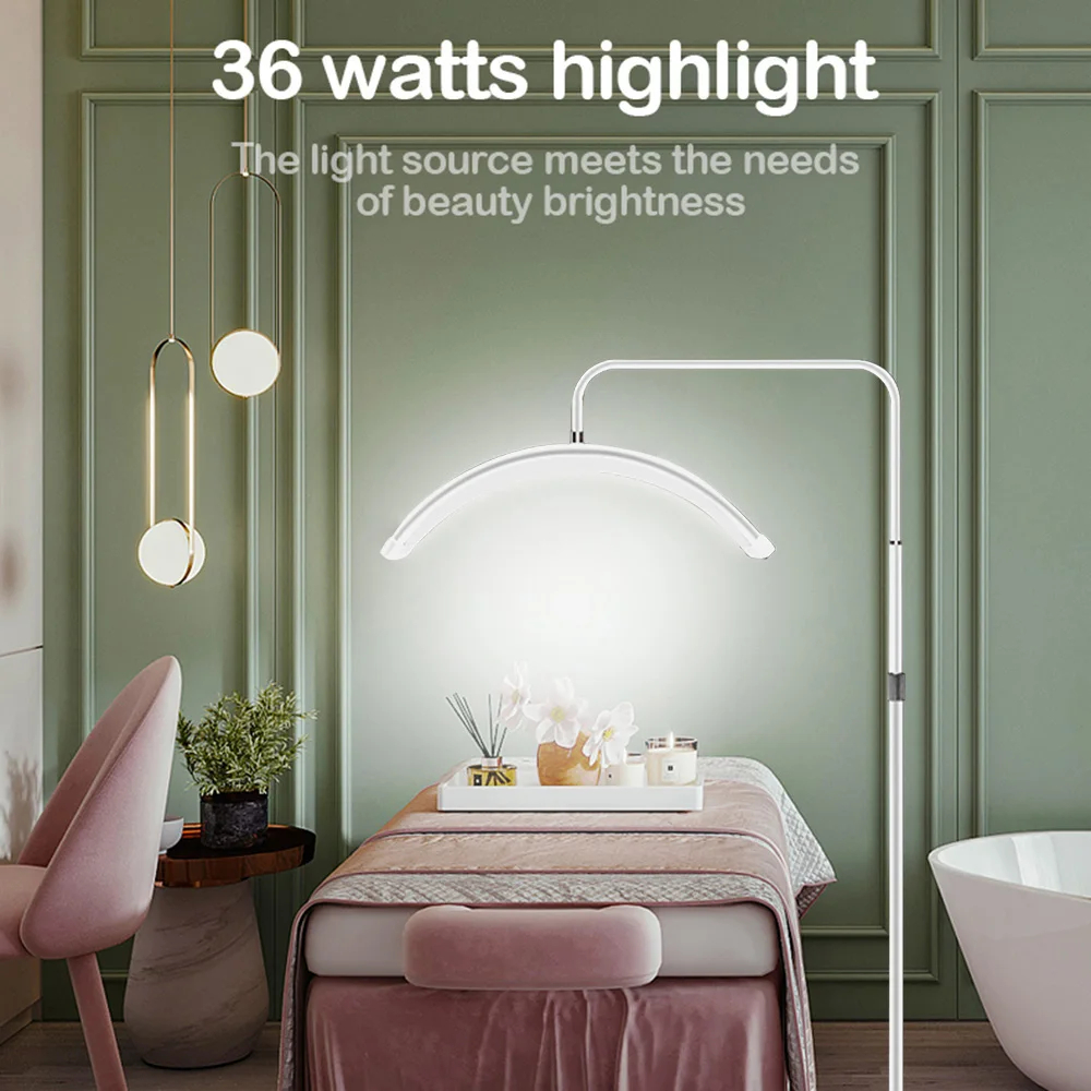 Επιδαπέδιο Κυρτό Φωτιστικό LED 36W με Ρυθμιζόμενο Ύψος, Περιστροφή 360°, Τηλεκοντρόλ & Βάση Στήριξης Κινητού – Ιδανικό για Αισθητικούς και Τεχνίτριες Νυχιών Επιδαπέδιο Κυρτό Φωτιστικό LED 36W με Ρυθμιζόμενο Ύψος, Περιστροφή 360°, Τηλεκοντρόλ & Βάση Στήριξης Κινητού – Ιδανικό για Αισθητικούς και Τεχνίτριες Νυχιών