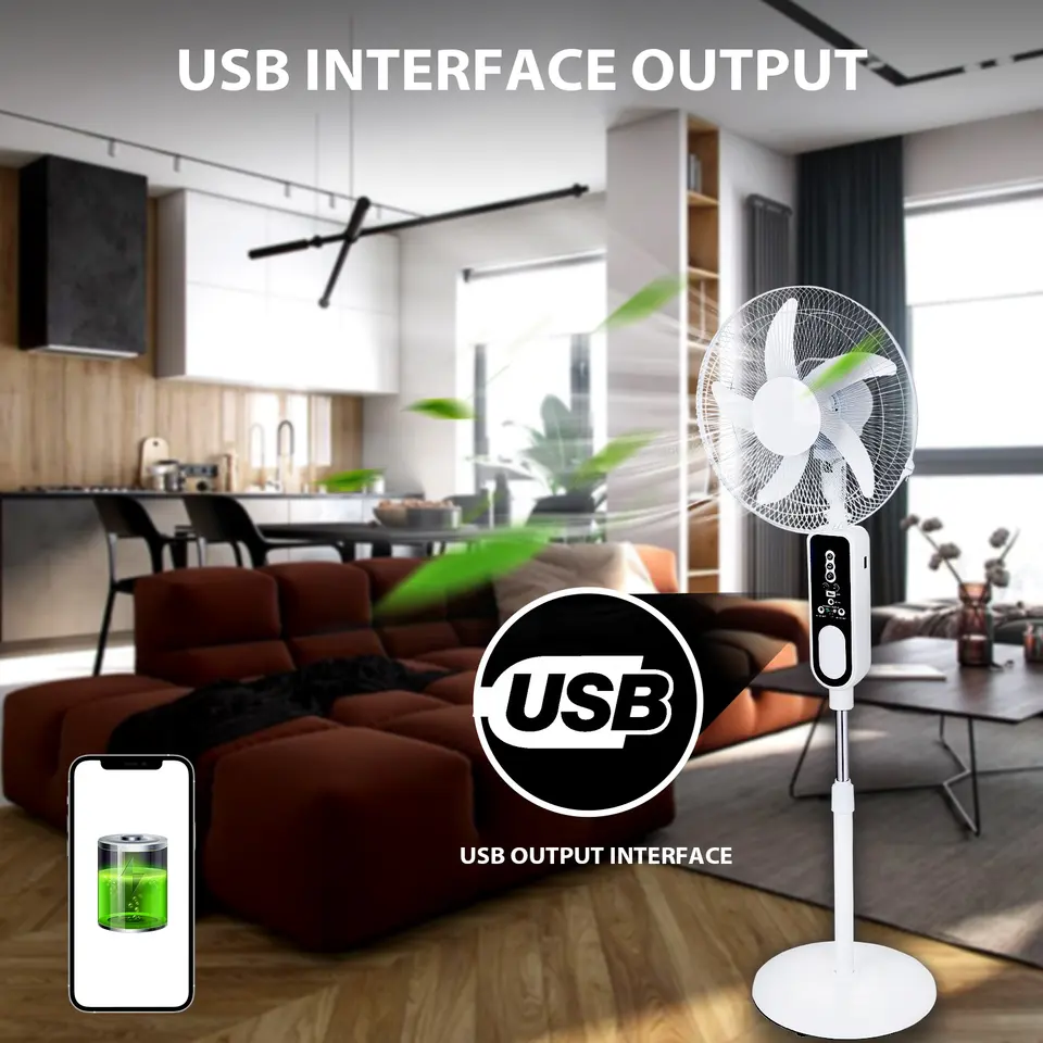 Επιδαπέδιος Ηλιακός Επαναφορτιζόμενος Αυτόνομος Φορητός Ανεμιστήρας 40cm 10W με 5 Ταχύτητες - USB Powerbank Έξοδο Φόρτισης, Τηλεχειριστήριο & Λάμπα LED Επιδαπέδιος Ηλιακός Επαναφορτιζόμενος Αυτόνομος Φορητός Ανεμιστήρας 40cm 10W με 5 Ταχύτητες - USB Powerbank Έξοδο Φόρτισης, Τηλεχειριστήριο & Λάμπα LED