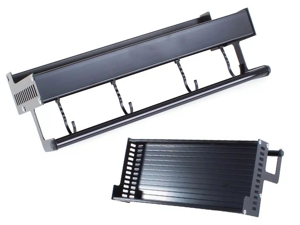 Επιτοίχια Ανοξείδωτη Ραφιέρα Κουζίνας με Γάντζους 30x13x11cm – Μαύρο Επιτοίχια Ανοξείδωτη Ραφιέρα Κουζίνας με Γάντζους 30x13x11cm – Μαύρο