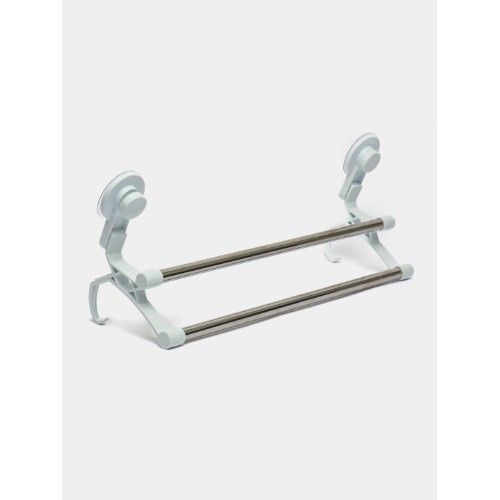 Επιτοίχια Διπλή Κρεμάστρα για Πετσέτες Μπάνιου με Μηχανισμό Βεντούζας Επιτοίχια Διπλή Κρεμάστρα για Πετσέτες Μπάνιου με Μηχανισμό Βεντούζας