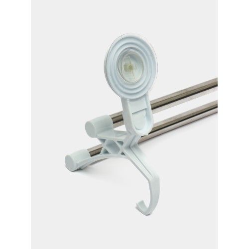 Επιτοίχια Διπλή Κρεμάστρα για Πετσέτες Μπάνιου με Μηχανισμό Βεντούζας Επιτοίχια Διπλή Κρεμάστρα για Πετσέτες Μπάνιου με Μηχανισμό Βεντούζας