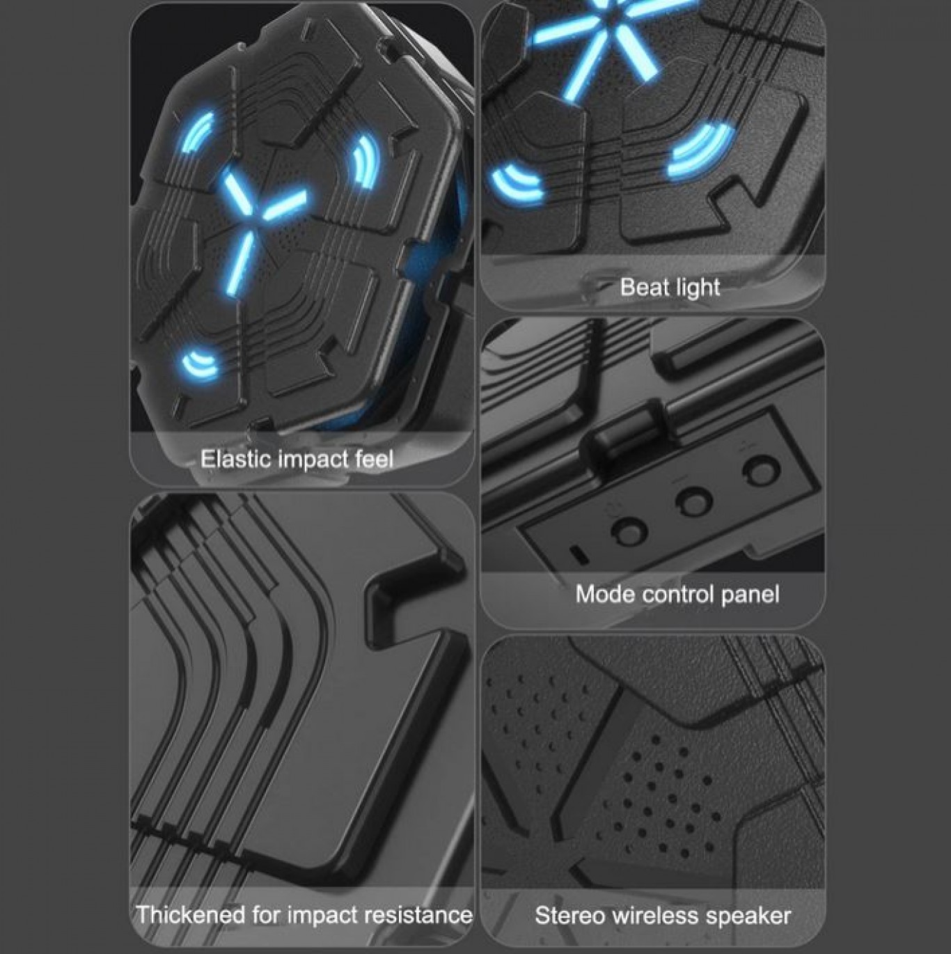 Επιτοίχια Συσκευή Προπόνησης Πυγμαχίας με Bluetooth, Smart Music Boxing Machine Επιτοίχια Συσκευή Προπόνησης Πυγμαχίας με Bluetooth, Smart Music Boxing Machine