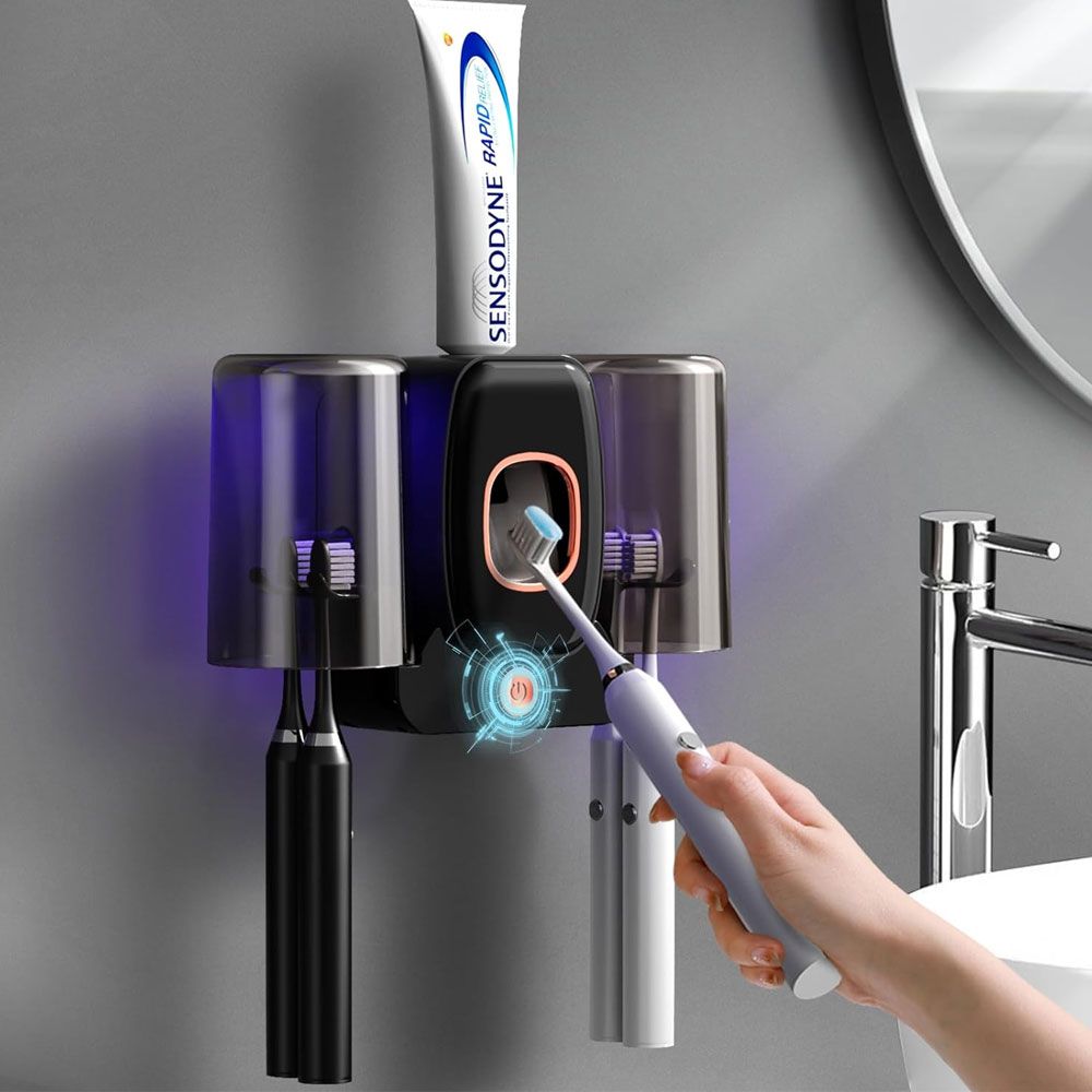 Επιτοίχια Βάση Αποστείρωσης Οδοντόβουρτσας & Δοσομετρητής Οδοντόκρεμας Υπεριώδους Ακτινοβολίας UV Επιτοίχια Βάση Αποστείρωσης Οδοντόβουρτσας & Δοσομετρητής Οδοντόκρεμας Υπεριώδους Ακτινοβολίας UV