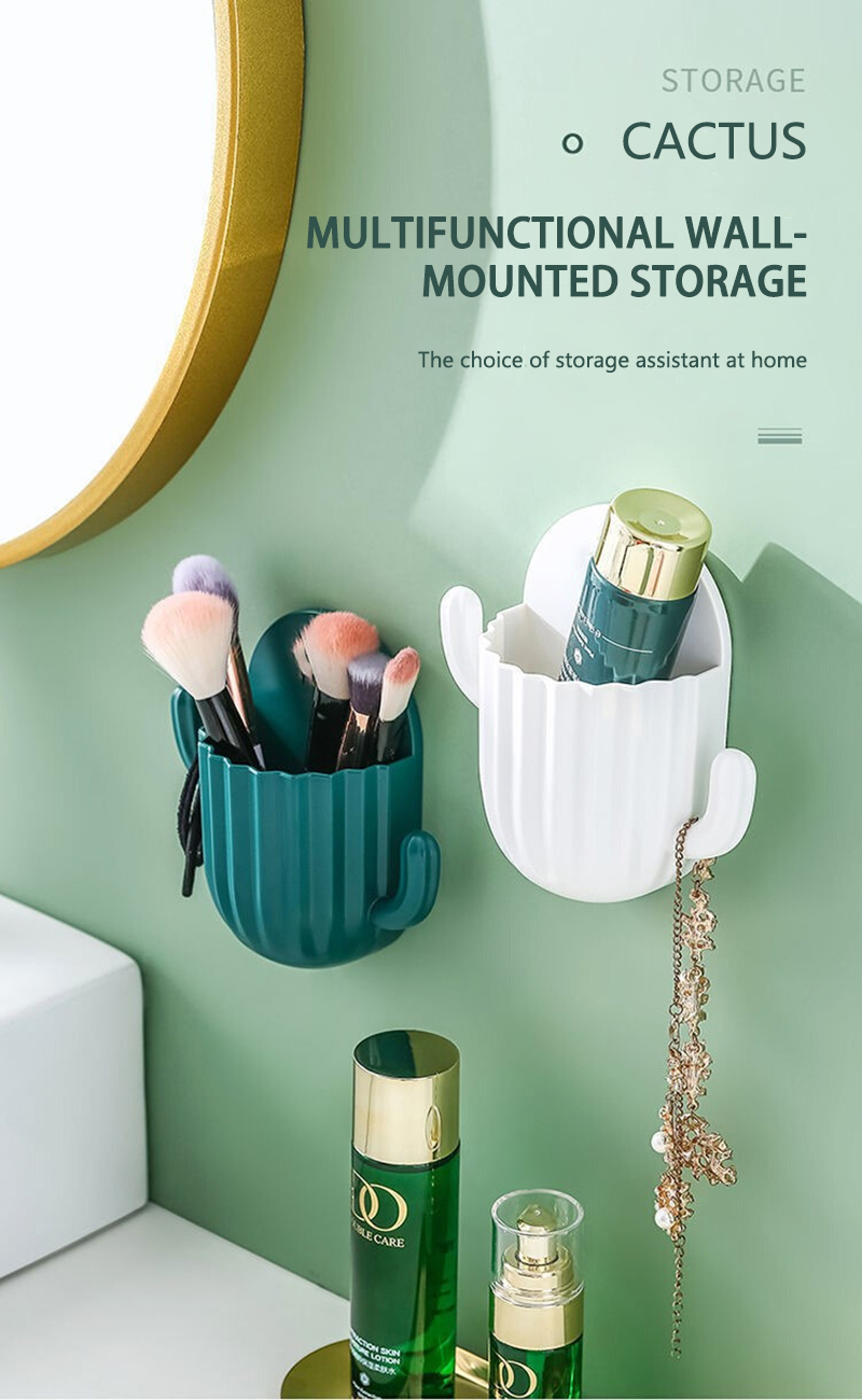 Επιτοίχια Βάση για Οδοντόβουρτσα σε Σχήμα Κάκτου 10 x 9 cm Επιτοίχια Βάση για Οδοντόβουρτσα σε Σχήμα Κάκτου 10 x 9 cm