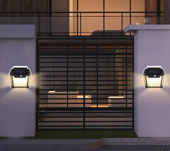 Επιτοίχιο Αδιάβροχο Ηλιακό Φωτιστικό LED 3W με Φωτοκύτταρο Επιτοίχιο Αδιάβροχο Ηλιακό Φωτιστικό LED 3W με Φωτοκύτταρο