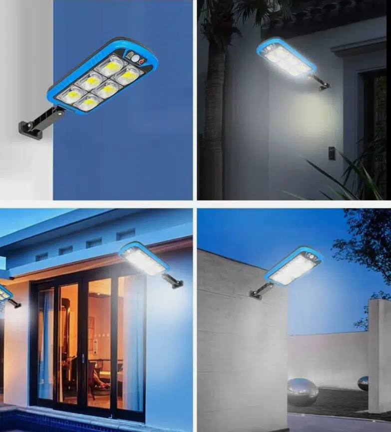 Επιτοίχιο Ηλιακό Φωτιστικό με Αισθητήρα Κίνησης & Τηλεχειριστήριο - 150 LED , IP65 Επιτοίχιο Ηλιακό Φωτιστικό με Αισθητήρα Κίνησης & Τηλεχειριστήριο - 150 LED , IP65