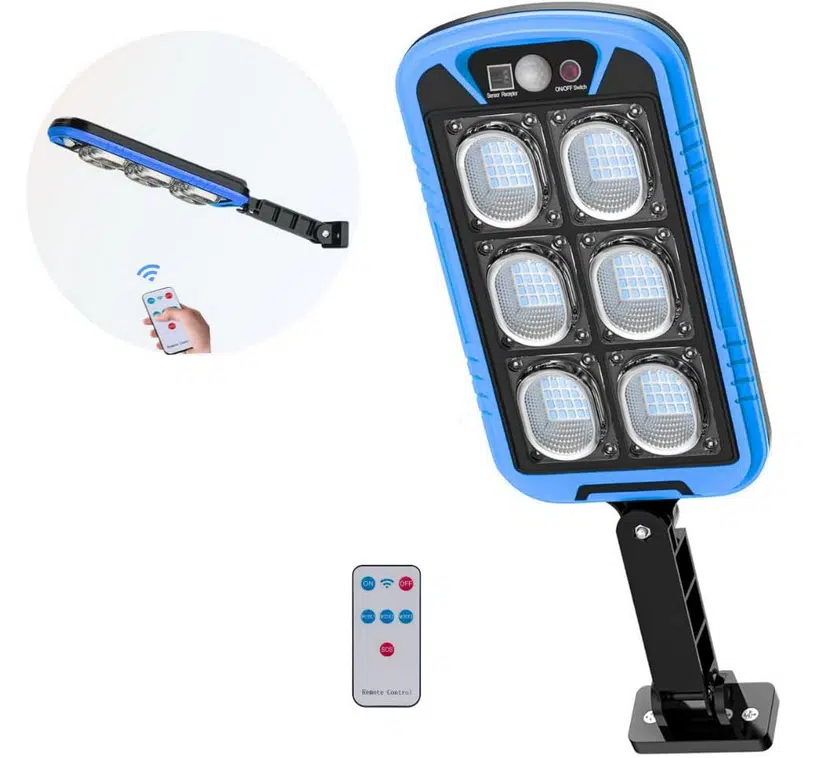 Επιτοίχιο Ηλιακό Φωτιστικό με Αισθητήρα Κίνησης & Τηλεχειριστήριο - 150 LED , IP65 Επιτοίχιο Ηλιακό Φωτιστικό με Αισθητήρα Κίνησης & Τηλεχειριστήριο - 150 LED , IP65