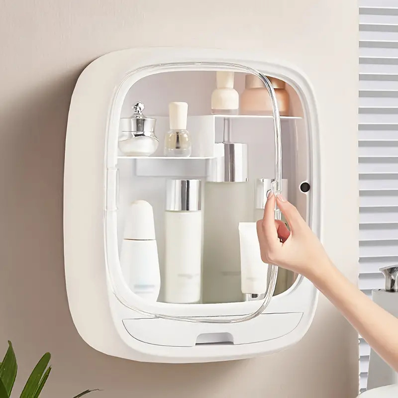 Επιτοίχιο Ντουλάπι Οργάνωσης με Ράφια & Συρτάρι Αποθήκευσης Επιτοίχιο Ντουλάπι Οργάνωσης με Ράφια & Συρτάρι Αποθήκευσης