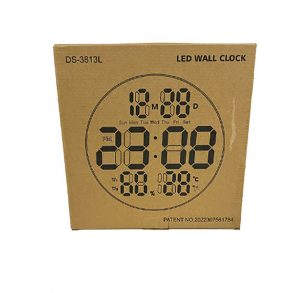 Επιτοίχιο Ψηφιακό Ρολόι LED 26χ3.5cm με Τηλεχειριστήριο Επιτοίχιο Ψηφιακό Ρολόι LED 26χ3.5cm με Τηλεχειριστήριο