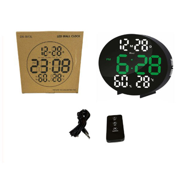 Επιτοίχιο Ψηφιακό Ρολόι LED 26χ3.5cm με Τηλεχειριστήριο Επιτοίχιο Ψηφιακό Ρολόι LED 26χ3.5cm με Τηλεχειριστήριο