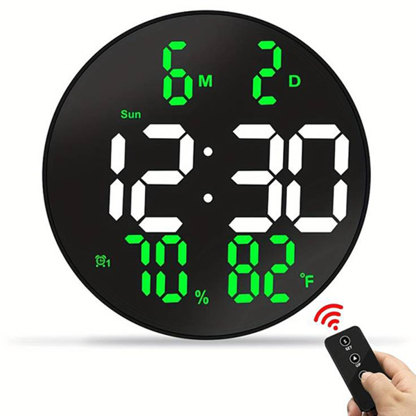Επιτοίχιο Ψηφιακό Ρολόι LED 26χ3.5cm με Τηλεχειριστήριο Επιτοίχιο Ψηφιακό Ρολόι LED 26χ3.5cm με Τηλεχειριστήριο