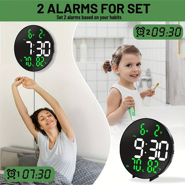 Επιτοίχιο Ψηφιακό Ρολόι LED 26χ3.5cm με Τηλεχειριστήριο Επιτοίχιο Ψηφιακό Ρολόι LED 26χ3.5cm με Τηλεχειριστήριο