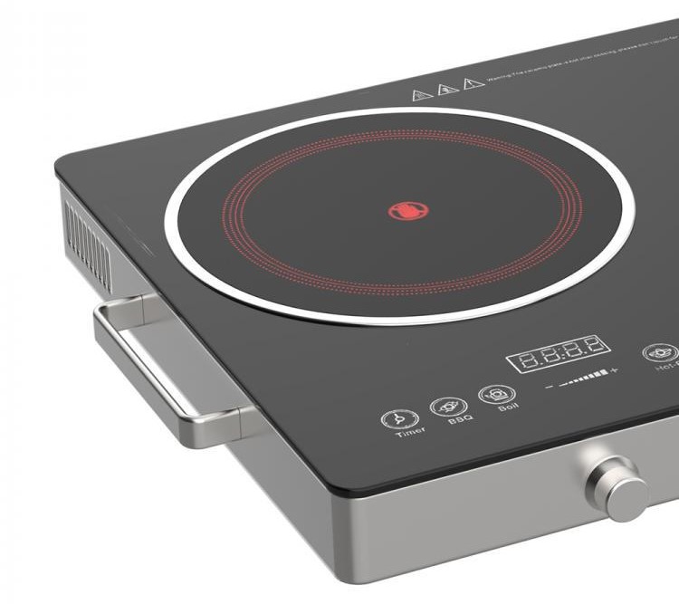 Επιτραπέζια Ηλεκτρική Διπλή Επαγωγική Εστία 2x 1800W - Με Πάνελ Αφής & Χρονόμετρο - Winning Star Επιτραπέζια Ηλεκτρική Διπλή Επαγωγική Εστία 2x 1800W - Με Πάνελ Αφής & Χρονόμετρο - Winning Star