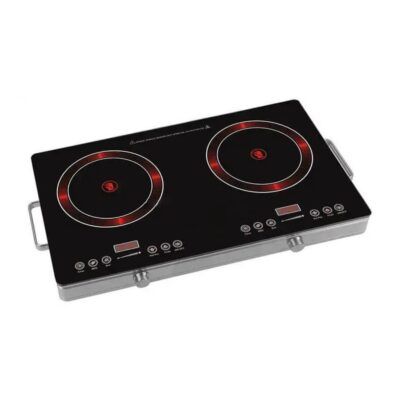 Επιτραπέζια Ηλεκτρική Φορητή Διπλή Κεραμική Εστία 7000W RAF - Μαύρο Επιτραπέζια Ηλεκτρική Φορητή Διπλή Κεραμική Εστία 7000W RAF - Μαύρο