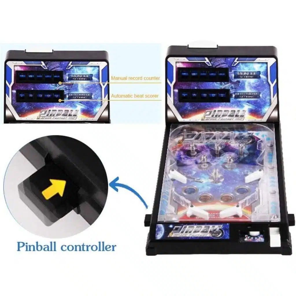 Επιτραπέζιο Arcade Διαστημικό Φλίπερ με Ηλεκτρονικό Πίνακα Σκορ - Ηχητικά Εφέ Φωτισμό - Super Pinball Space Fantasy Trip Επιτραπέζιο Arcade Διαστημικό Φλίπερ με Ηλεκτρονικό Πίνακα Σκορ - Ηχητικά Εφέ Φωτισμό - Super Pinball Space Fantasy Trip