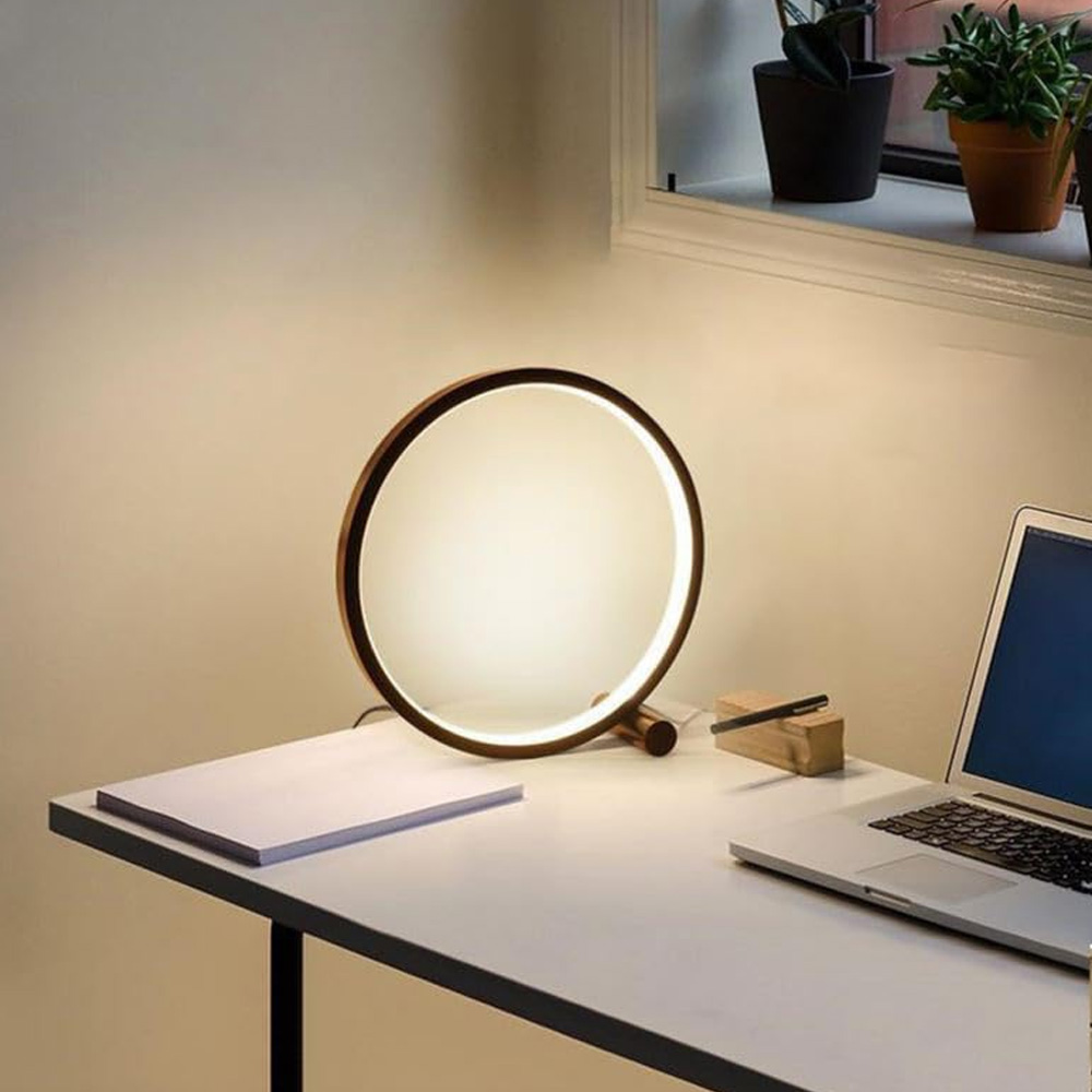 Επιτραπέζιο Διακοσμητικό Φωτιστικό LED Wifi - RGBW σε Σχήμα Δαχτυλίδι με Τηλεχειριστήριο, Ρυθμιζόμενα Χρώματα και Λειτουργία Μουσικής Tuya Μαύρο Επιτραπέζιο Διακοσμητικό Φωτιστικό LED Wifi - RGBW σε Σχήμα Δαχτυλίδι με Τηλεχειριστήριο, Ρυθμιζόμενα Χρώματα και Λειτουργία Μουσικής Tuya Μαύρο