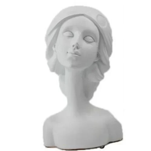 Επιτραπέζιο Διακοσμητικό “Γυναίκα” Ρητίνης Λευκό 14x10x8cm Επιτραπέζιο Διακοσμητικό “Γυναίκα” Ρητίνης Λευκό 14x10x8cm
