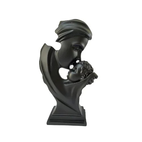 Επιτραπέζιο Διακοσμητικό “Mother” - Μητέρα και Υιός Ρητίνης Μαύρο 20x7x16cm Επιτραπέζιο Διακοσμητικό “Mother” - Μητέρα και Υιός Ρητίνης Μαύρο 20x7x16cm