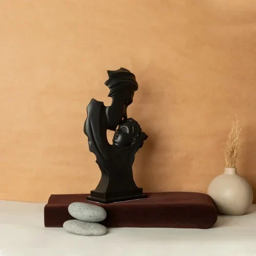 Επιτραπέζιο Διακοσμητικό “Mother” - Μητέρα και Υιός Ρητίνης Μαύρο 20x7x16cm Επιτραπέζιο Διακοσμητικό “Mother” - Μητέρα και Υιός Ρητίνης Μαύρο 20x7x16cm