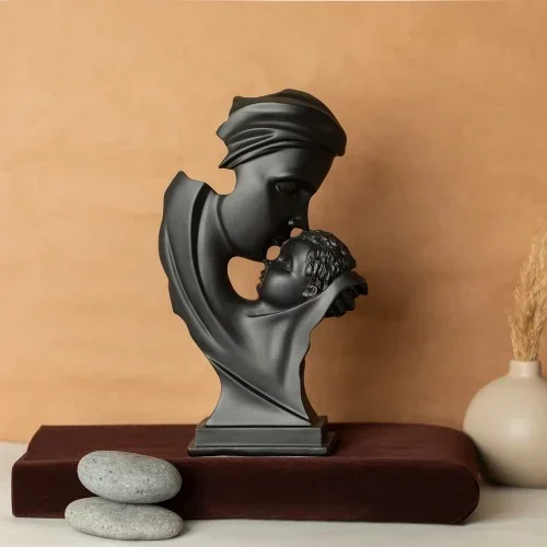 Επιτραπέζιο Διακοσμητικό “Mother” - Μητέρα και Υιός Ρητίνης Μαύρο 20x7x16cm Επιτραπέζιο Διακοσμητικό “Mother” - Μητέρα και Υιός Ρητίνης Μαύρο 20x7x16cm
