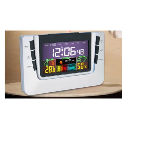 Επιτραπέζιο Ηλεκτρονικό Ρολόι Gaosiio με Έγχρωμη Οθόνη Πολλαπλών Λειτουργιών Μαύρο Επιτραπέζιο Ηλεκτρονικό Ρολόι Gaosiio με Έγχρωμη Οθόνη Πολλαπλών Λειτουργιών Μαύρο