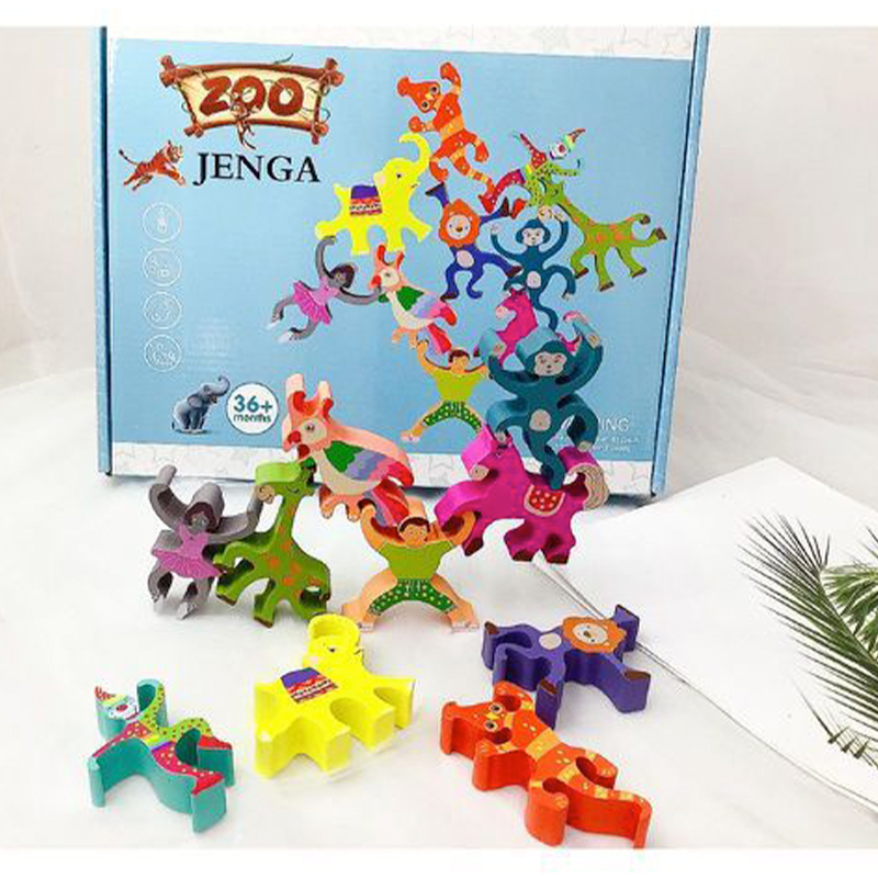 Επιτραπέζιο παιχνίδι Zoo Jenga 3+ ετών Επιτραπέζιο παιχνίδι Zoo Jenga 3+ ετών