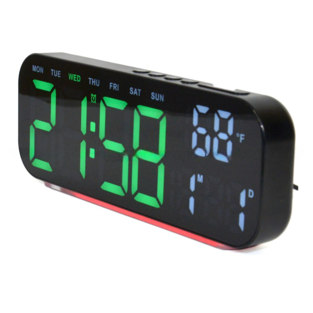 Επιτραπέζιο Ψηφιακό Ρολόι με Ξυπνητήρι και Φωτισμό LED Επιτραπέζιο Ψηφιακό Ρολόι με Ξυπνητήρι και Φωτισμό LED
