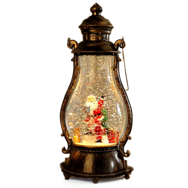 Επιτραπέζιο Χριστουγεννιάτικο Διακοσμητικό Φαναράκι με Φωτισμό - 12,5 x 11 x 30cm- Home Theory Επιτραπέζιο Χριστουγεννιάτικο Διακοσμητικό Φαναράκι με Φωτισμό - 12,5 x 11 x 30cm- Home Theory