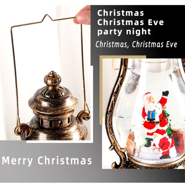 Επιτραπέζιο Χριστουγεννιάτικο Διακοσμητικό Φαναράκι με Φωτισμό - 12,5 x 11 x 30cm- Home Theory Επιτραπέζιο Χριστουγεννιάτικο Διακοσμητικό Φαναράκι με Φωτισμό - 12,5 x 11 x 30cm- Home Theory