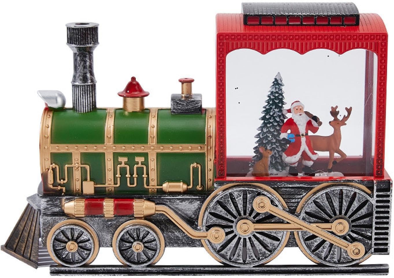 Επιτραπέζιο Χριστουγεννιάτικο Διακοσμητικό Τρενάκι Άγιος Βασίλης με Φωτισμό - HomeTheory Επιτραπέζιο Χριστουγεννιάτικο Διακοσμητικό Τρενάκι Άγιος Βασίλης με Φωτισμό - HomeTheory