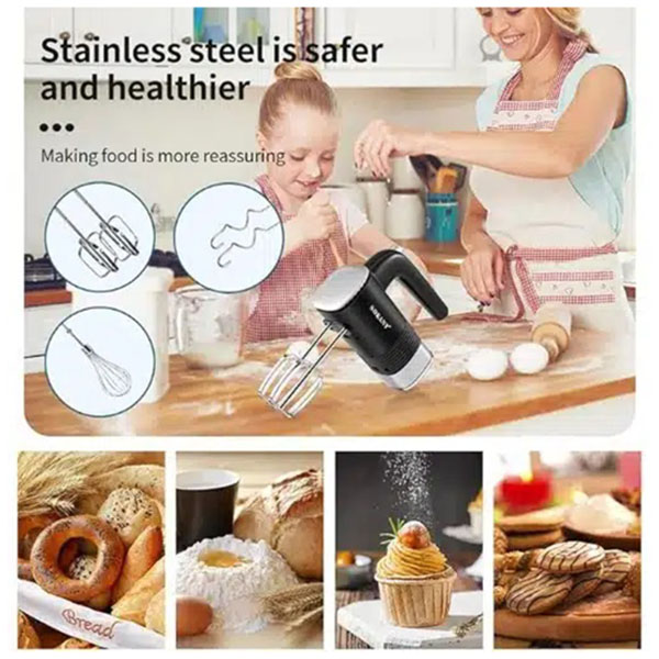 Επιτραπέζιος Ηλεκτρικός Αναδευτήρας Χειρός SOKANY 800W Inox- Μαύρο Επιτραπέζιος Ηλεκτρικός Αναδευτήρας Χειρός SOKANY 800W Inox- Μαύρο