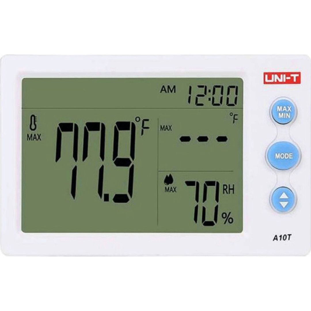 Επιτραπέζιος Μετρητής Υγρασίας και Θερμοκρασίας με Ρολόι και Ξυπνητήρι Επιτραπέζιος Μετρητής Υγρασίας και Θερμοκρασίας με Ρολόι και Ξυπνητήρι