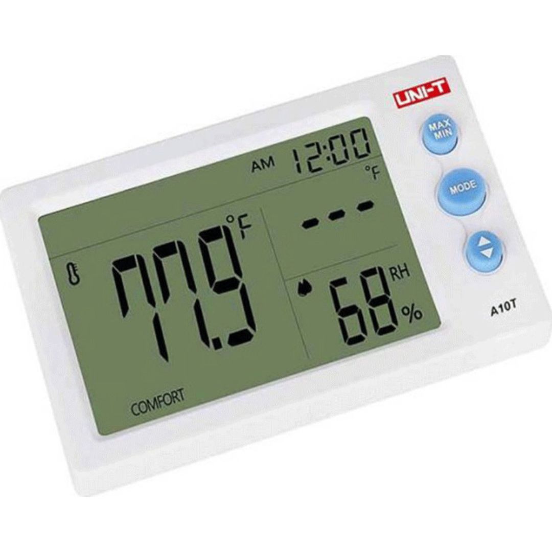 Επιτραπέζιος Μετρητής Υγρασίας και Θερμοκρασίας με Ρολόι και Ξυπνητήρι Επιτραπέζιος Μετρητής Υγρασίας και Θερμοκρασίας με Ρολόι και Ξυπνητήρι