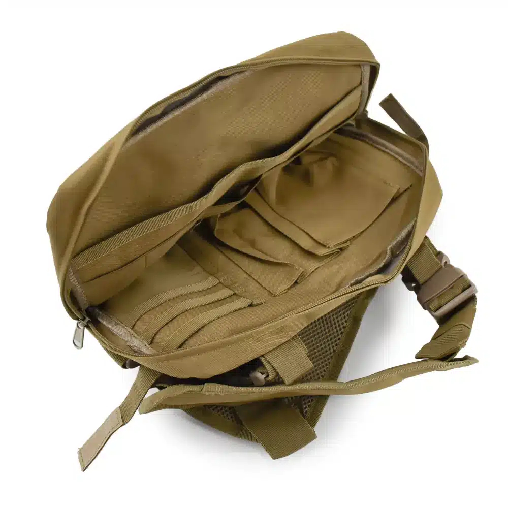 Επιχειρησιακό Τσαντάκι Στήθους 3L με Εσωτερικές Θήκες, Ραμμένους Ιμάντες και Λωρίδες Velcro 30εκ. Επιχειρησιακό Τσαντάκι Στήθους 3L με Εσωτερικές Θήκες, Ραμμένους Ιμάντες και Λωρίδες Velcro 30εκ.