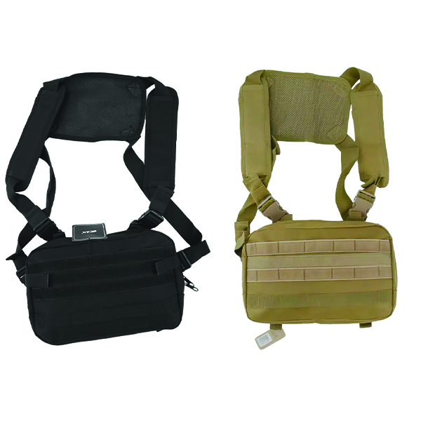 Επιχειρησιακό Τσαντάκι Στήθους 3L με Εσωτερικές Θήκες, Ραμμένους Ιμάντες και Λωρίδες Velcro 30εκ. Επιχειρησιακό Τσαντάκι Στήθους 3L με Εσωτερικές Θήκες, Ραμμένους Ιμάντες και Λωρίδες Velcro 30εκ.