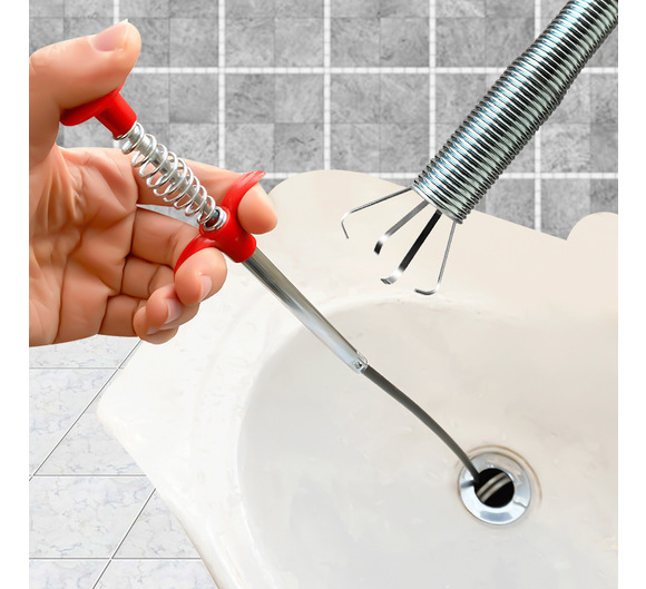 Εργαλείο Καθαρισμού Σιφωνίου με Ευέλικτο Μεταλλικό Έλασμα και Μήκος 90εκ Εργαλείο Καθαρισμού Σιφωνίου με Ευέλικτο Μεταλλικό Έλασμα και Μήκος 90εκ