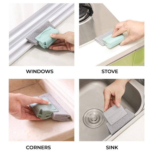 Εργαλείο Σφουγγάρι Καθαρισμού Εγκοπών Ράγας Παραθύρου Και Πόρτας Σετ 3 Τμχ 14cm x 8cm x 3.3cm Εργαλείο Σφουγγάρι Καθαρισμού Εγκοπών Ράγας Παραθύρου Και Πόρτας Σετ 3 Τμχ 14cm x 8cm x 3.3cm