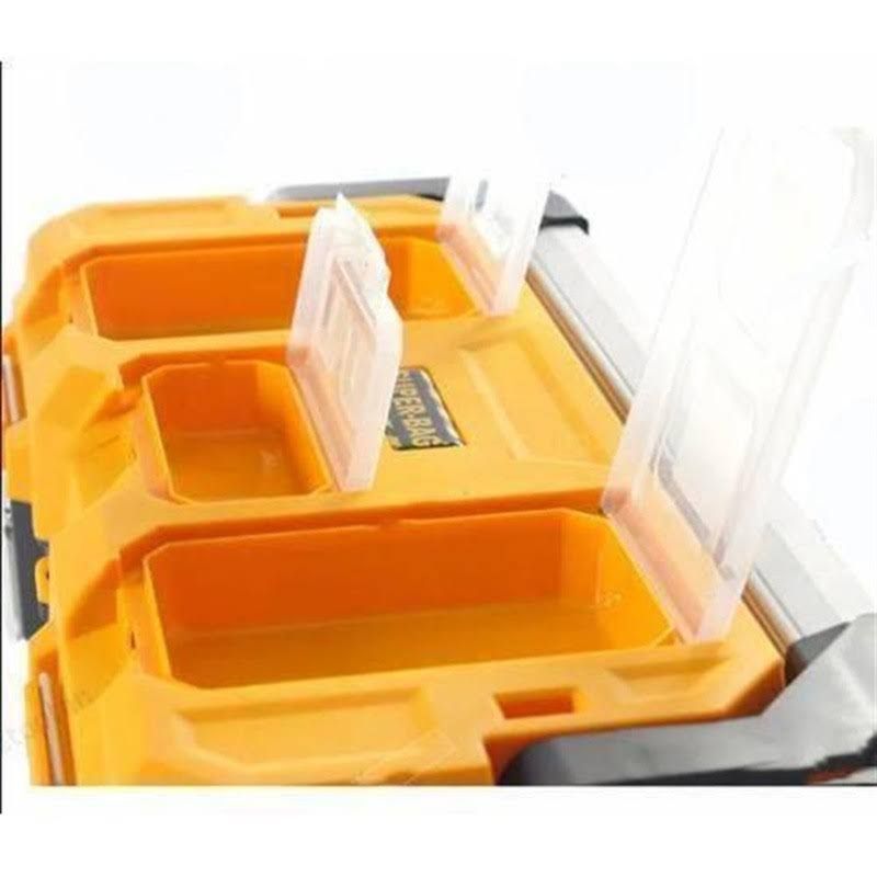 Εργαλειοθήκη με Εσωτερικό Δισκάκι και Ενσωματωμένη Ταμπακιέρα στο Καπάκι με Μεταλλικά Κουμπώματα και Θήκες Super-Bag 22″ 57x31.5x37.5εκ Εργαλειοθήκη με Εσωτερικό Δισκάκι και Ενσωματωμένη Ταμπακιέρα στο Καπάκι με Μεταλλικά Κουμπώματα και Θήκες Super-Bag 22″ 57x31.5x37.5εκ