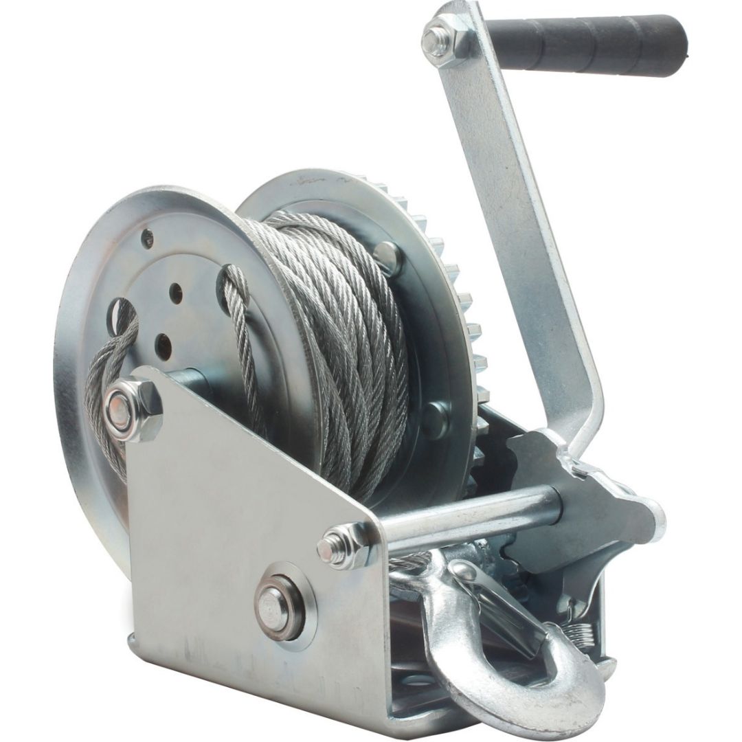 Express Βίντσι Τρέιλερ Χειροκίνητο 1134kg με Συρματόσχοινο 10m για Μεταφορά & Ανέλκυση Φορτίων Express Βίντσι Τρέιλερ Χειροκίνητο 1134kg με Συρματόσχοινο 10m για Μεταφορά & Ανέλκυση Φορτίων