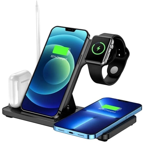 5 Σε 1 Βάση Για Ασύρματη Φόρτιση Πολλαπλών Λειτουργιών-EZRA 5 Σε 1 Βάση Για Ασύρματη Φόρτιση Πολλαπλών Λειτουργιών-EZRA