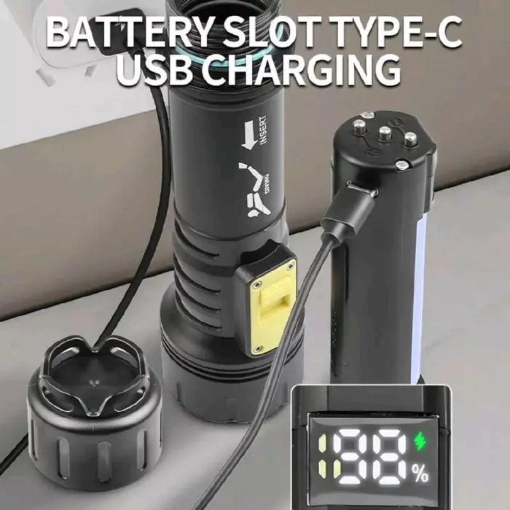 Φακός Κατάδυσης LED 1000 Lumens IPX8 με Μπαταρία Λιθίου Φακός Κατάδυσης LED 1000 Lumens IPX8 με Μπαταρία Λιθίου