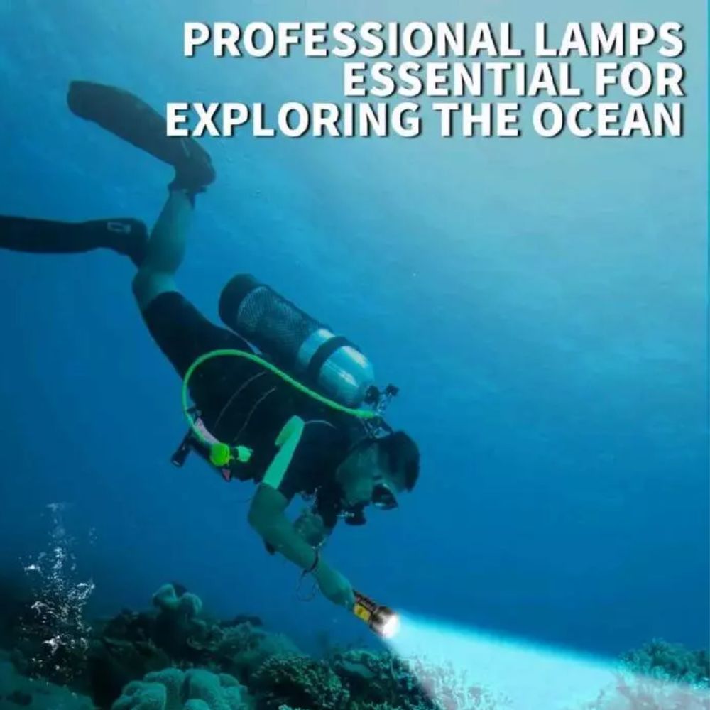 Φακός Κατάδυσης LED 1000 Lumens IPX8 με Μπαταρία Λιθίου Φακός Κατάδυσης LED 1000 Lumens IPX8 με Μπαταρία Λιθίου