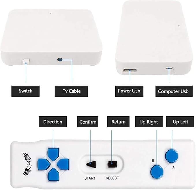 Fit and Game-Διαδραστική Παιχνιδομηχανή με 2 χειριστήρια και Αθλητικό Χαλί Fit and Game-Διαδραστική Παιχνιδομηχανή με 2 χειριστήρια και Αθλητικό Χαλί