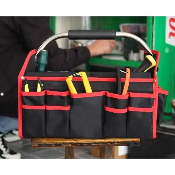 Τσάντα Εργαλείων Ανοιχτού Τύπου Μαύρη Τσάντα Εργαλείων Ανοιχτού Τύπου Μαύρη