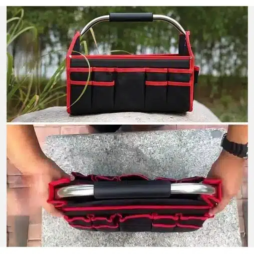 Τσάντα Εργαλείων Ανοιχτού Τύπου Μαύρη Τσάντα Εργαλείων Ανοιχτού Τύπου Μαύρη