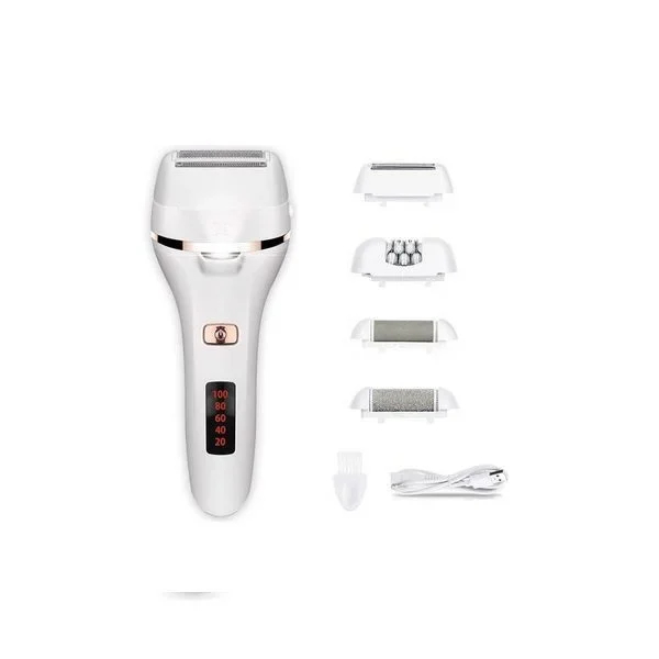 Φορητή Αποτριχωτική Συσκευή Hoomei 4 σε 1 – Ξυριστική, Αποτριχωτική & Αφαίρεση Κάλων με LED & Αδιάβροχη Λειτουργία Φορητή Αποτριχωτική Συσκευή Hoomei 4 σε 1 – Ξυριστική, Αποτριχωτική & Αφαίρεση Κάλων με LED & Αδιάβροχη Λειτουργία