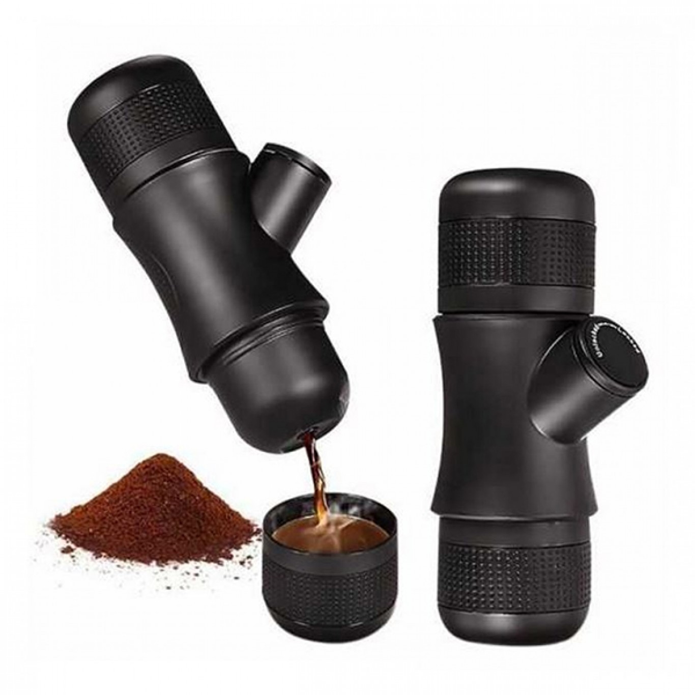 Φορητή Mini Καφετιέρα Espresso για 1 Φλιτζάνι Χωρίς Ρεύμα 8 Bar Φορητή Mini Καφετιέρα Espresso για 1 Φλιτζάνι Χωρίς Ρεύμα 8 Bar